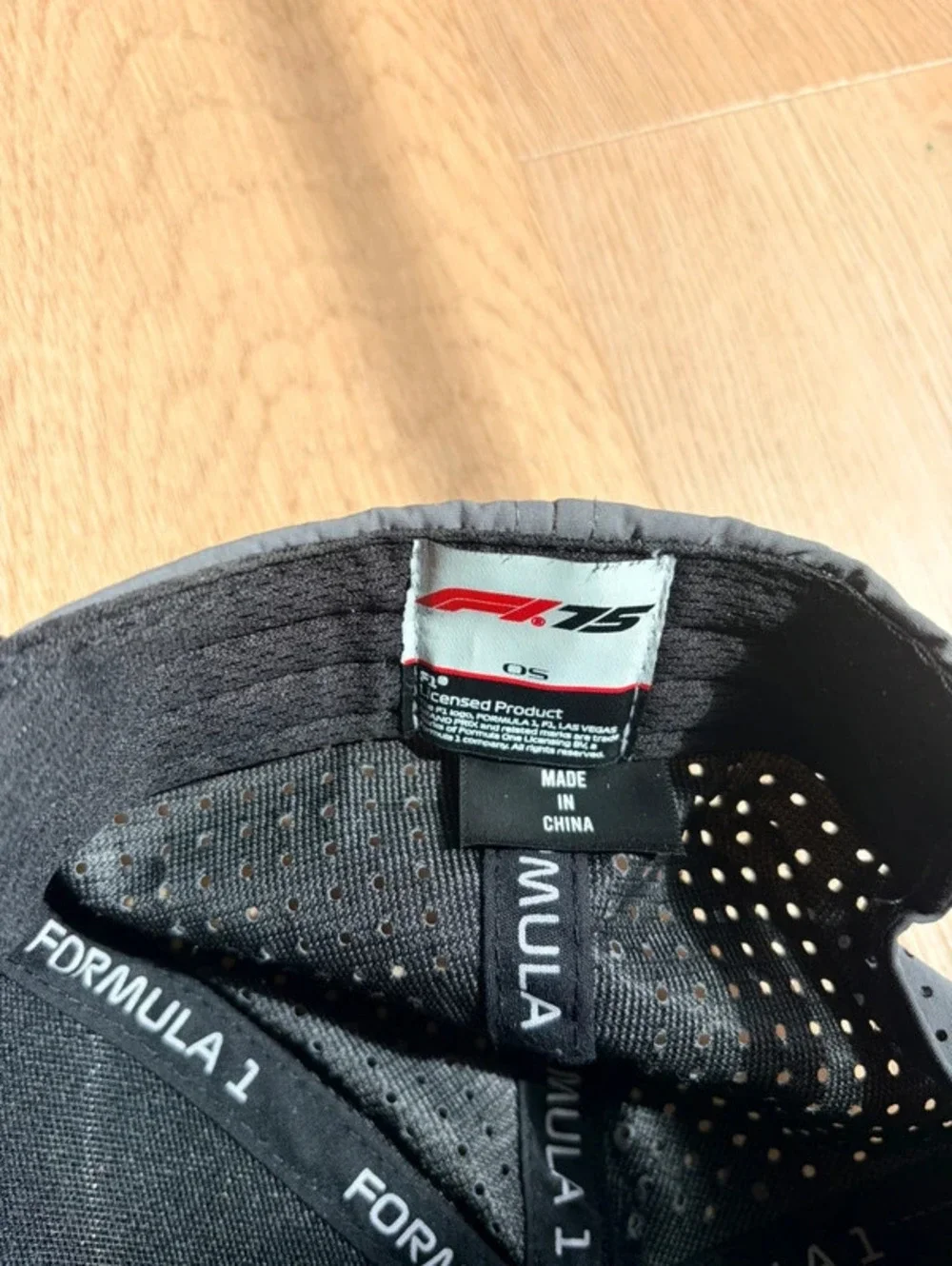 F1 Las Vegas Grand Prix Hat – Grey Snapback